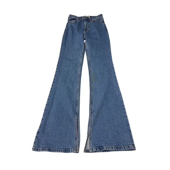 Abercrombie & Fitch Denim - Abercrombie & Fitch Women's Blue High-Rise Flare Jeans